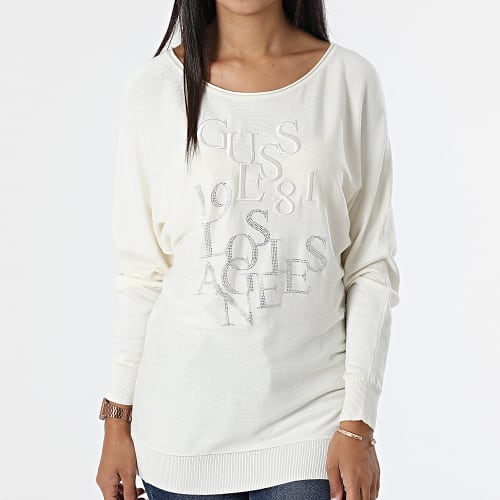 Pull Femme W2YR27 Blanc