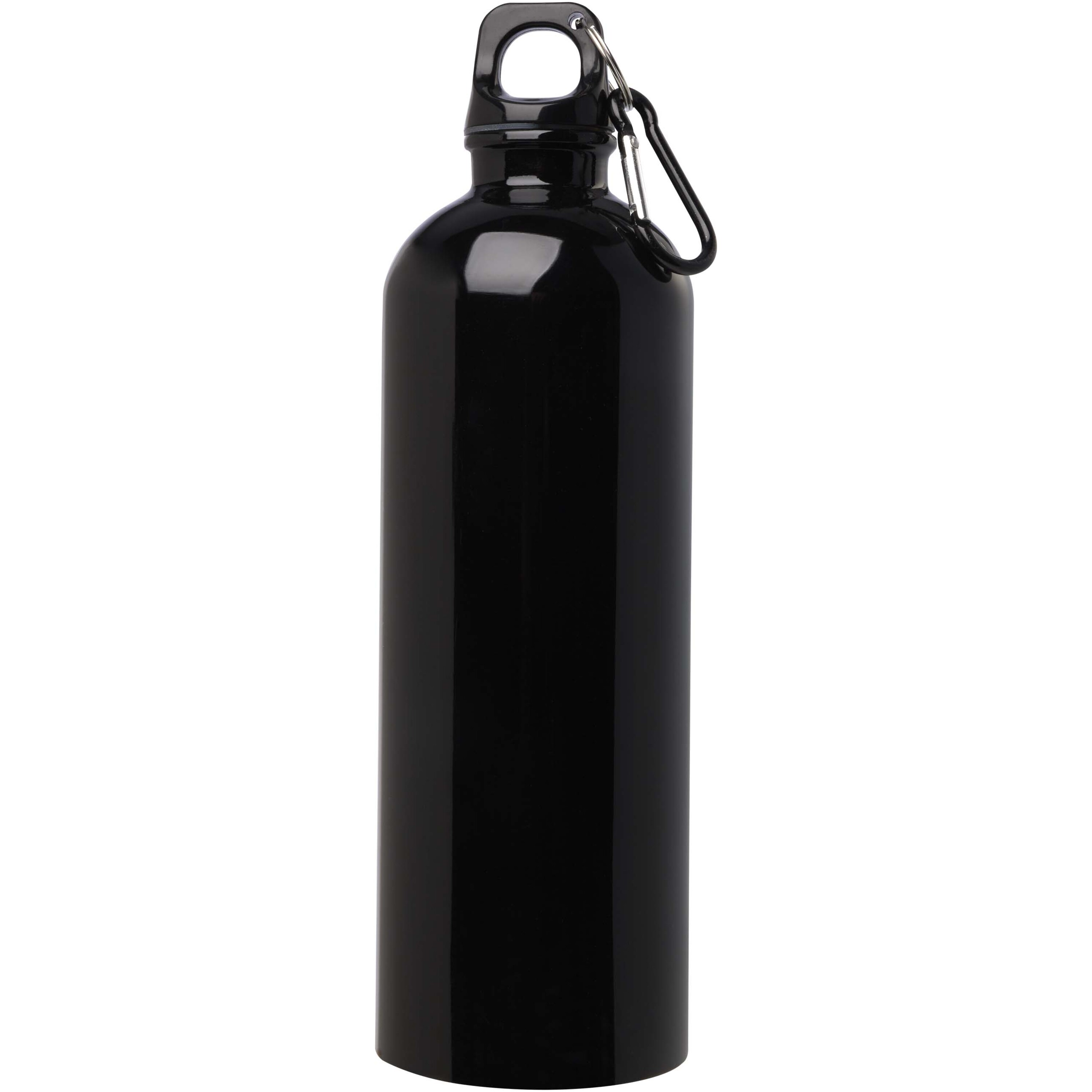 PF Concept 100861 - Bouteille d'eau Oregon de 750 ml simple paroi en acier recyclé certifié RCS avec mousqueton