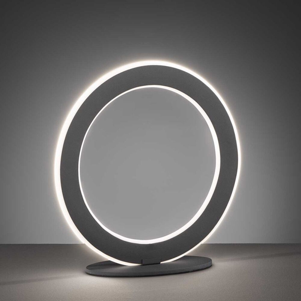 BORDLAMPE WOFI OHIO SVART