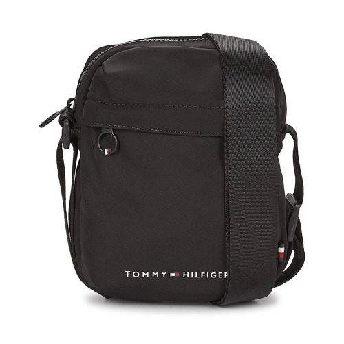 Tommy Hilfiger - TH PIQUE MINI REPORTER - Noir