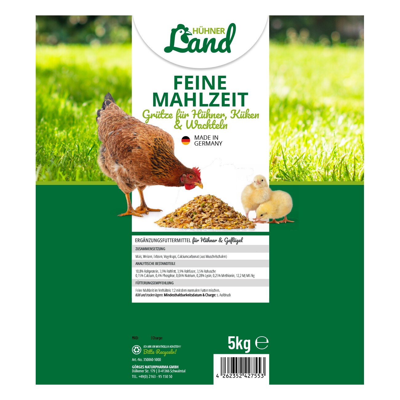 HÜHNER Land Feine Mahlzeit 5kg
