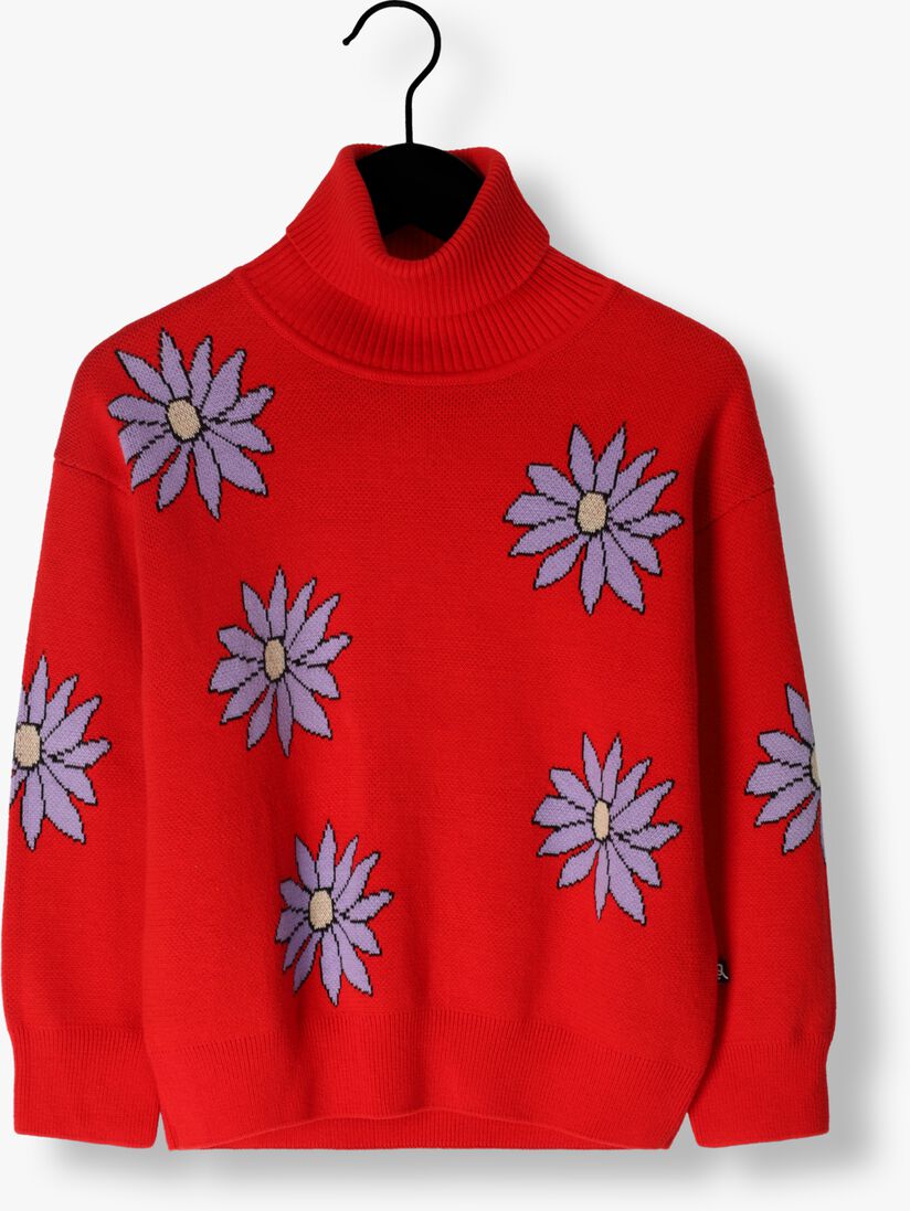 CARLIJNQ rode carlijnq coltrui dahlia - sweater with half turtleneck