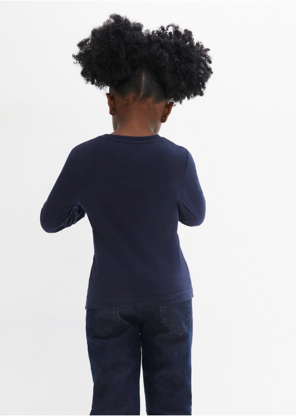 T-shirt manches longues enfant avec imprimé