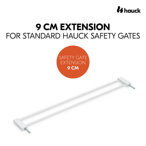 Extension de barrière de sécurité 9cm - Blanc - HAUCK
