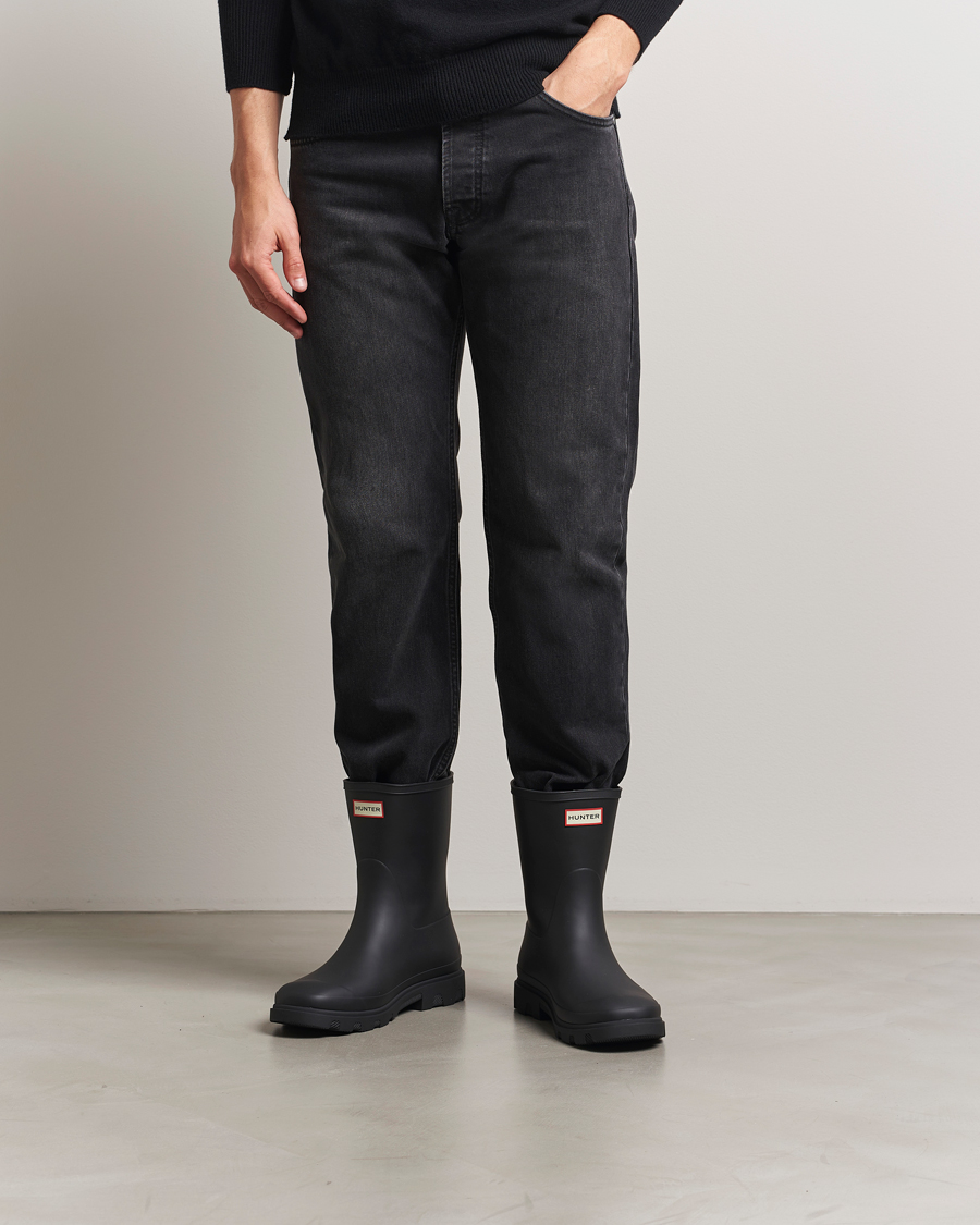 Hunter Boots Downpour Short Boot Black