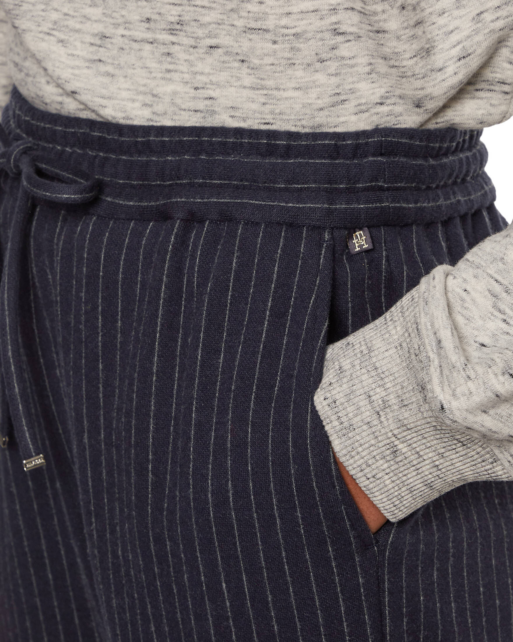 Tommy Hilfiger| Damen Schlupfhose JERSEY PINSTRIPE PULL ON PANT