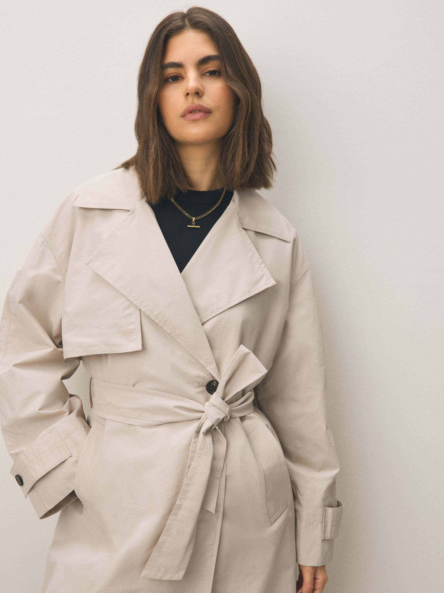 Zand - Regenbestendige trenchcoat