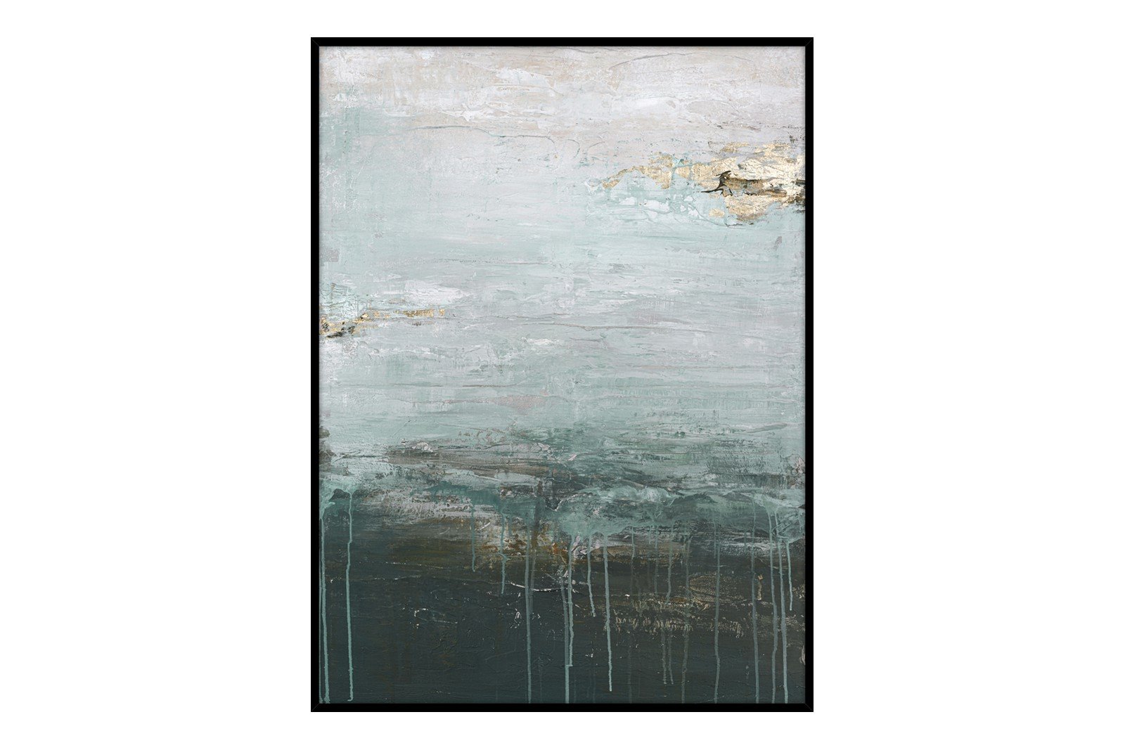 Gradient grace 90x120 cm Black Frame