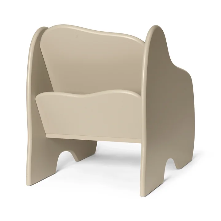 Ferm Living - Slope Kindersessel, cashmere