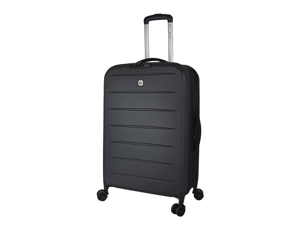 MALA DE VIAGEM GRANDE RIGIDA DOBRAVEL AIRPORT CINZENTO 8 RODAS 71X45X9-27CM