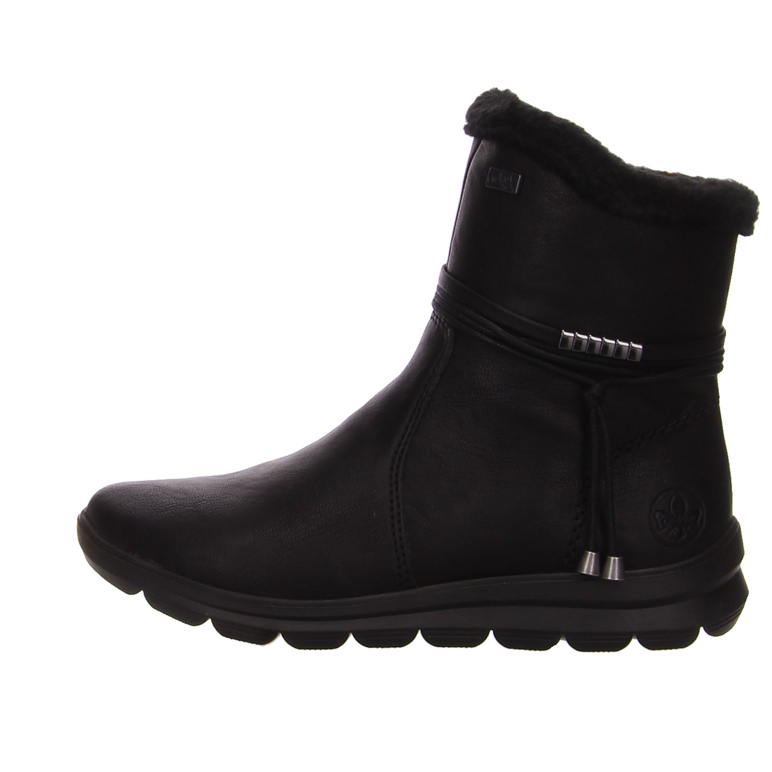 Rieker Stiefeletten schwarz schwarz