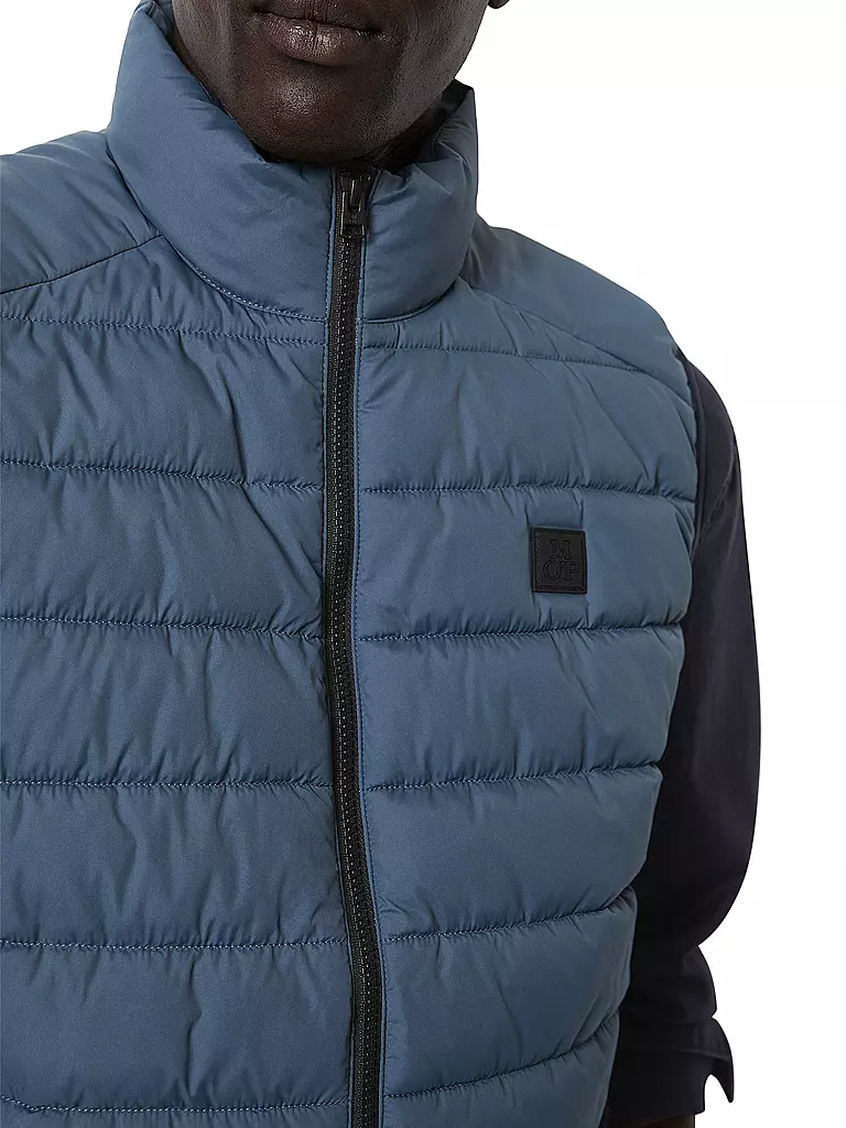 MARC O'POLO Steppgilet blau