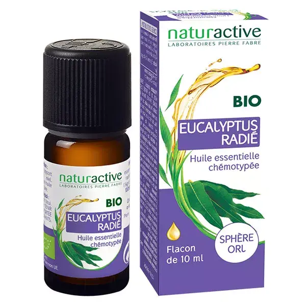 Óleo Essencial de Eucalipto Radiata Orgânico Naturaactive 10ml