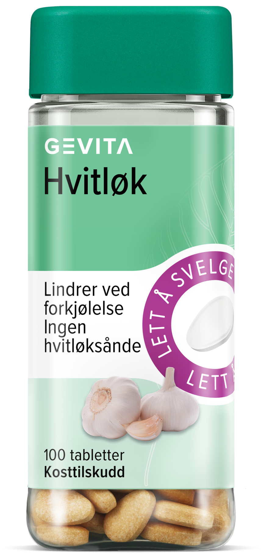 Gevita Hvitløk 100 tabletter