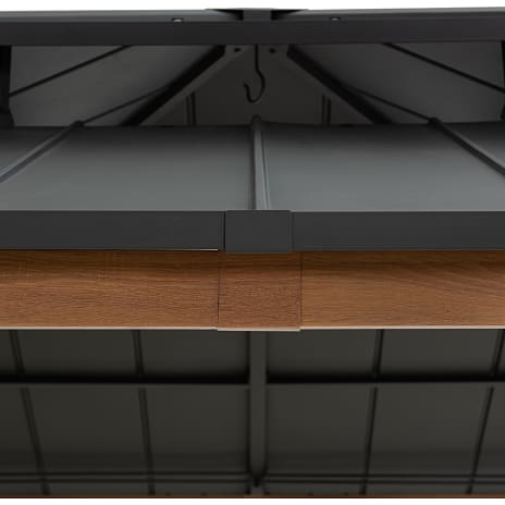 Stålpavillon pasu - 300cm x 300cm