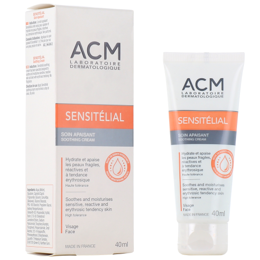 ACM Sensitelial soin visage apaisant - Peau sensible, rougeurs
