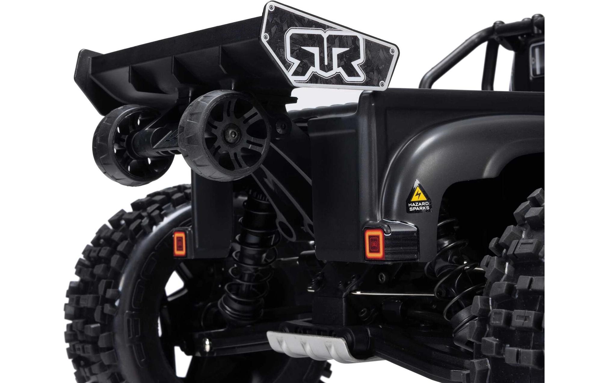 Monster Truck Notorious 6S 4 x 4, Schwarz ARTR, 1:8<br>Brushless Off-Road Stunt-Truck