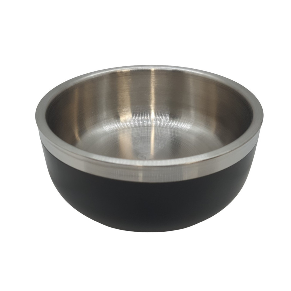 Gamelle ø15.2 cm 775 ml, pour eau ou nourriture a double paroi pour chien