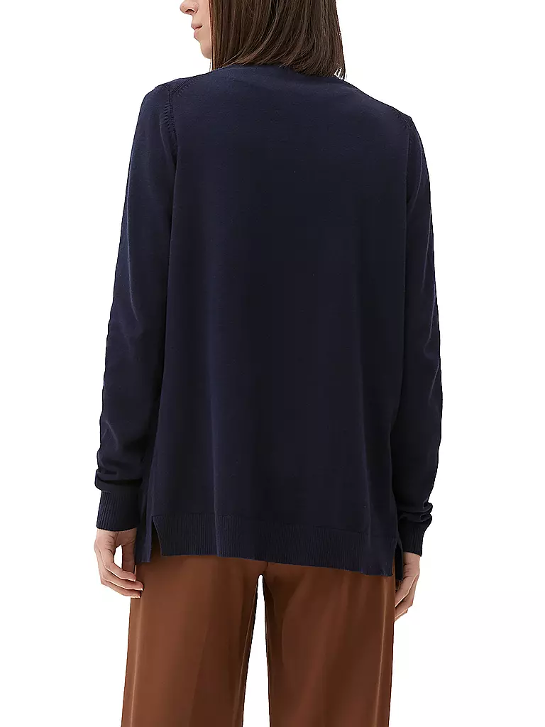 S.OLIVER Strickjacke blau