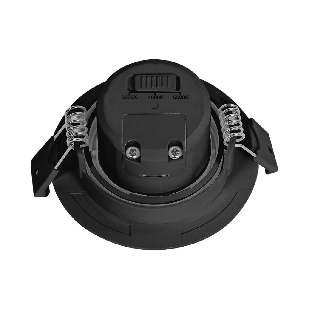 BRAYTRON Spot LED encastrable rond noir - 7W