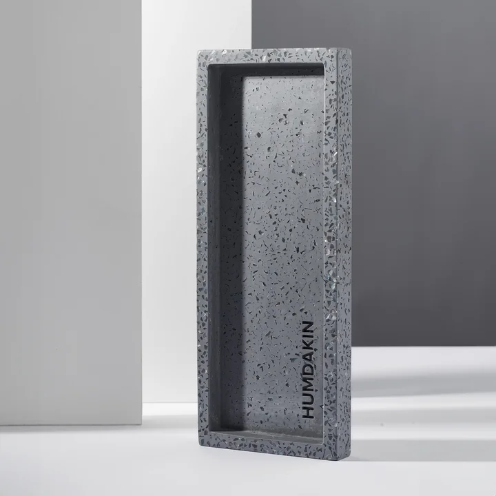 Humdakin - Terrazzo Tablett, 10 x 25 cm, rainbow
