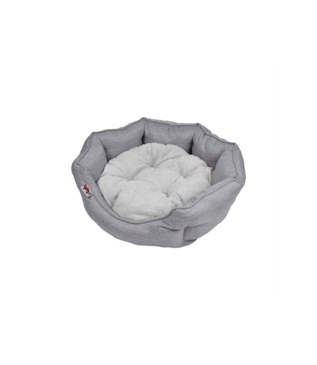 Paris Prix - Lot De 2 Paniers Chien & Chat newton 60cm Gris