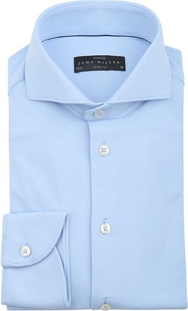 John Miller Overhemd Hyperstretch Lichtblauw 5346516-130000 kopen