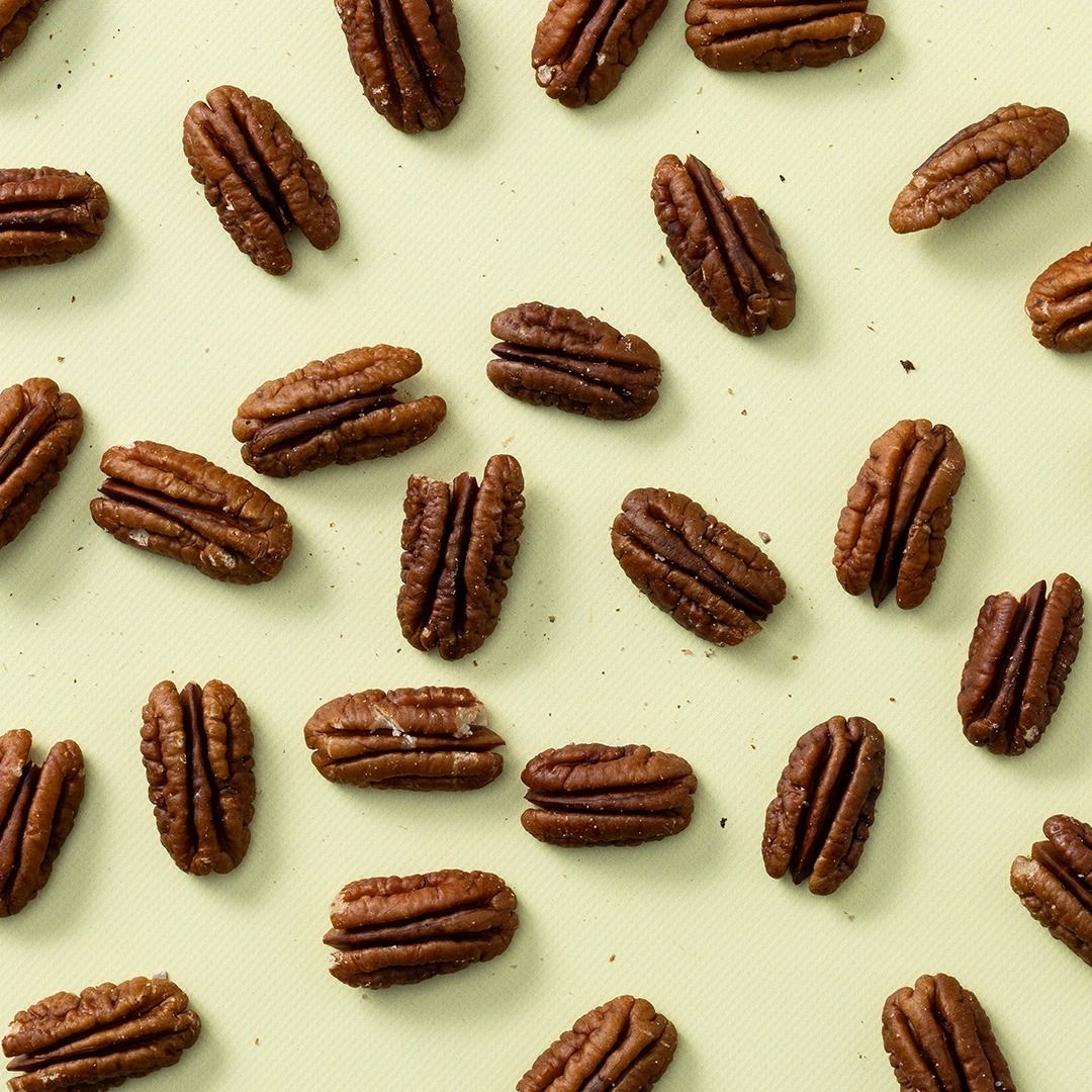 Pecannoten gebrand ongezouten