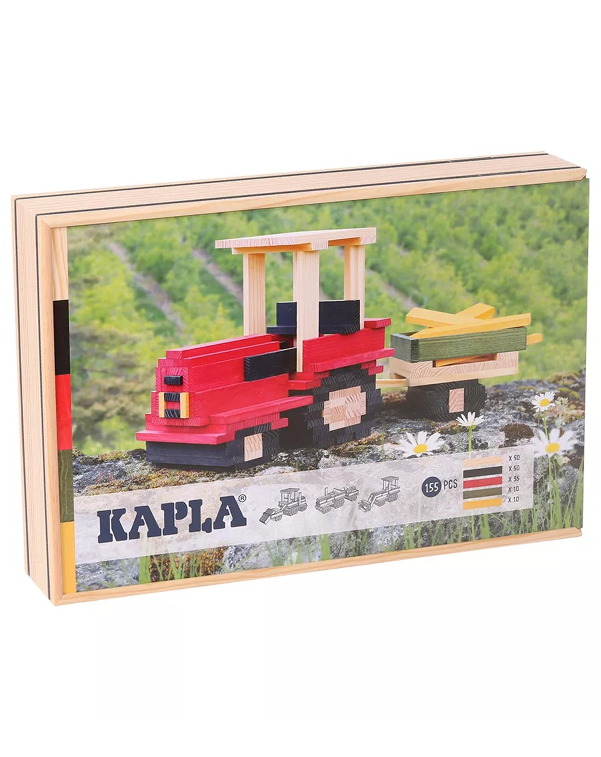 Holz-Baukasten TRAKTOR 155-teilig