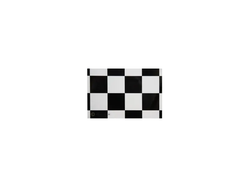 Oracover 491-010-071-010 Strygefolie Fun 5 (L x B) 10 m x 60 cm Hvid, Sort