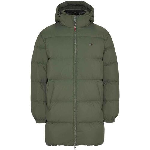 Tommy Jeans - TJM ESSENTIAL DOWN PARKA Verde