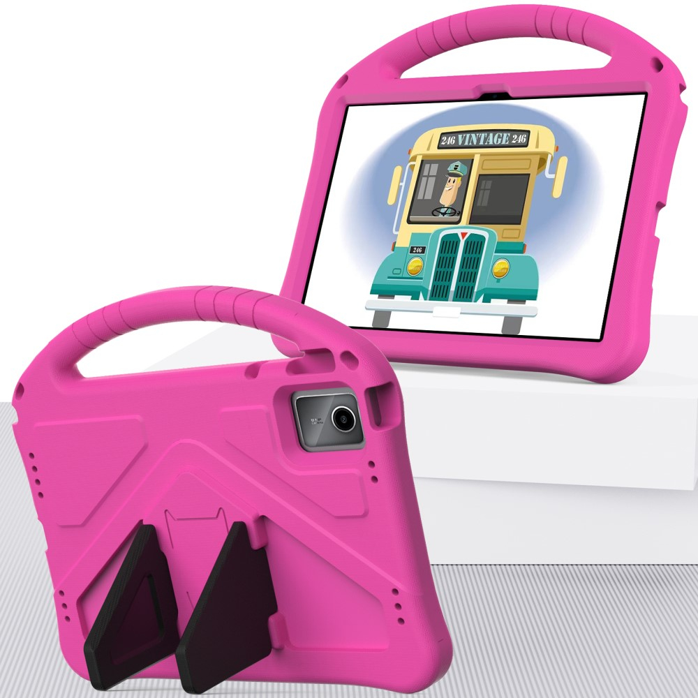 Lenovo Tab M11 (1. Gen.) Stossfeste Kinder Schaumstoff Hülle mit Griff   Kickstand - Pink