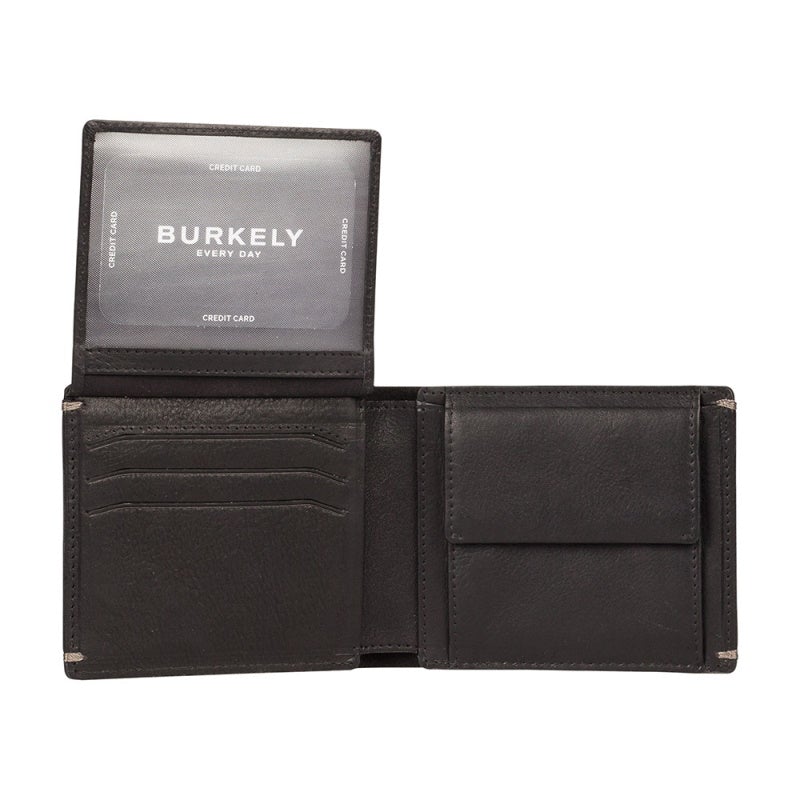 Burkely Antique Avery Low Flap Billfold Black