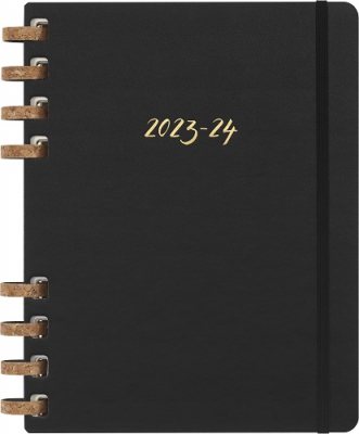 Moleskine 12M Spiral Academic Planner Xl Black (Diary)