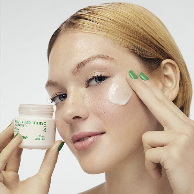 Innisfree Green Tea Seed Hyaluronic Cream - Hydrating Cream