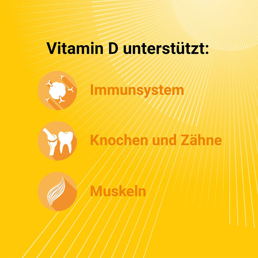Dekristolvit® D3 1000 I.E. Weichgummis