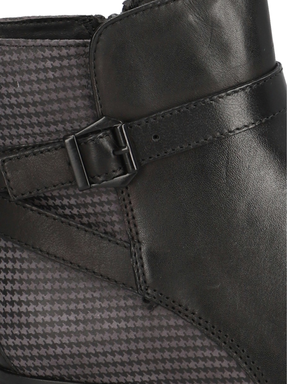 Glattleder Boot