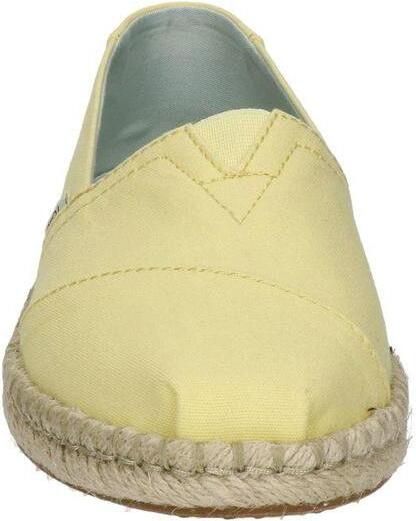 TOMS Alpargata Rope Plant Dye Dames Espadrille Yellow