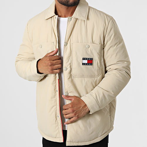 Veste Zippée Badge Padded 4094 Beige