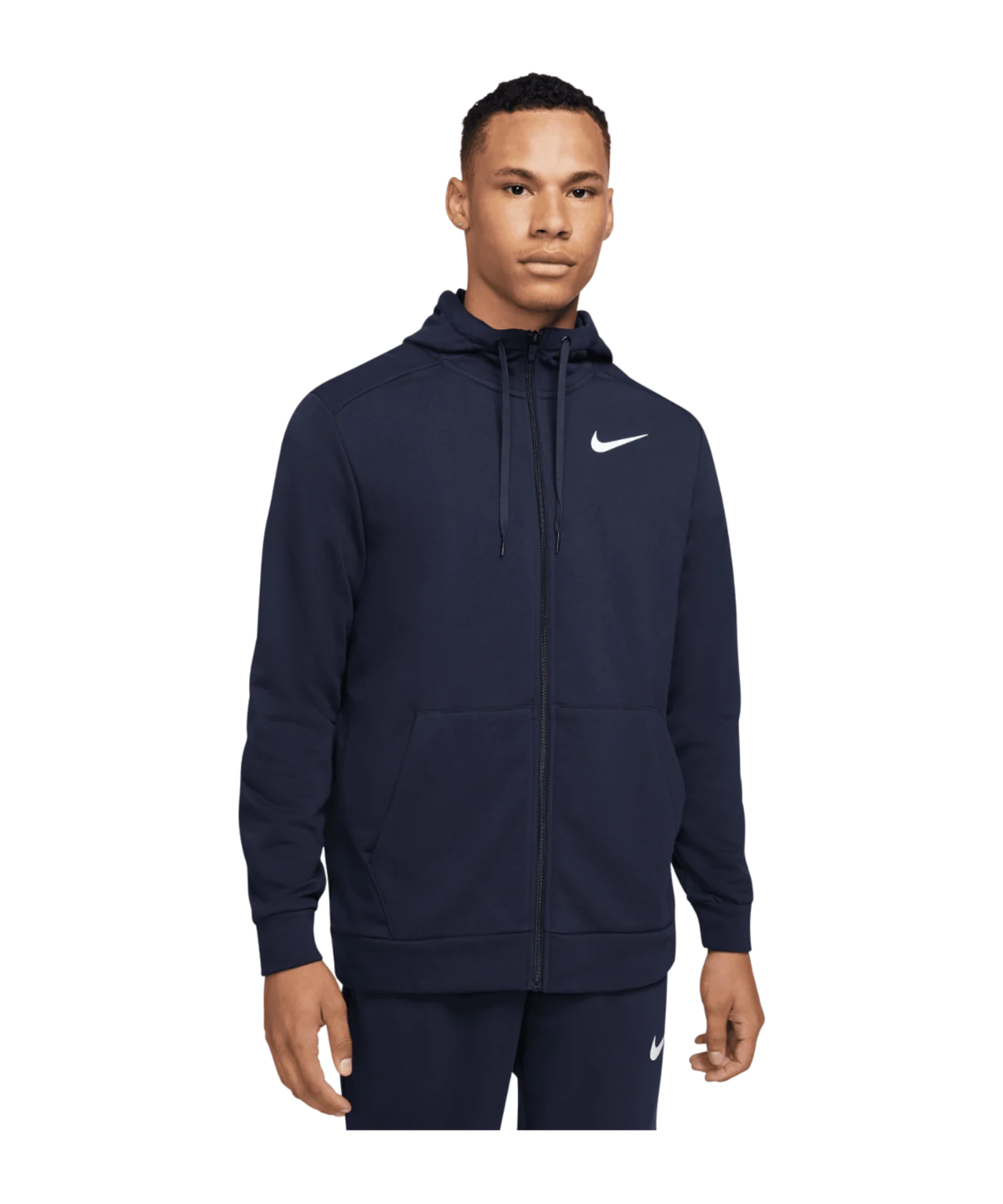Nike Fleece Kapuzenjacke Training Blau F451