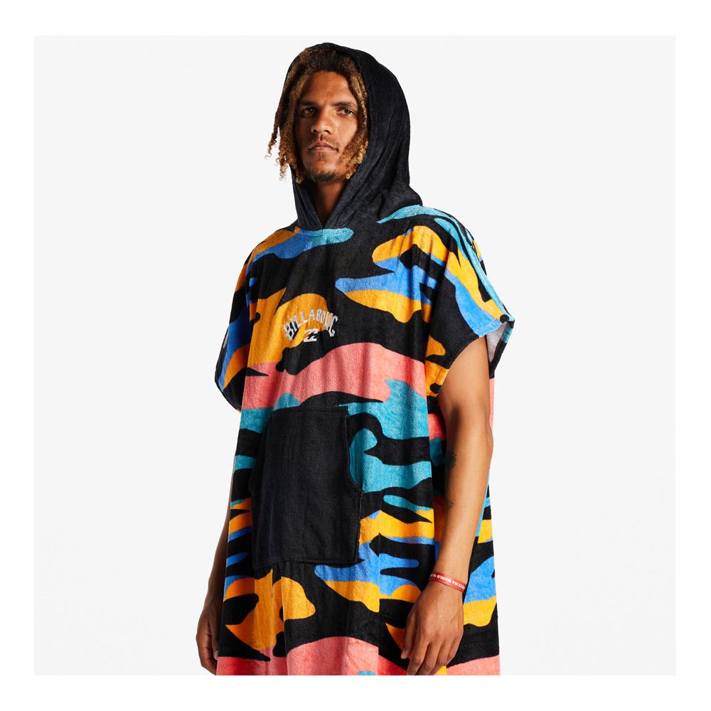 Billabong HOODED - Poncho Homme sunset