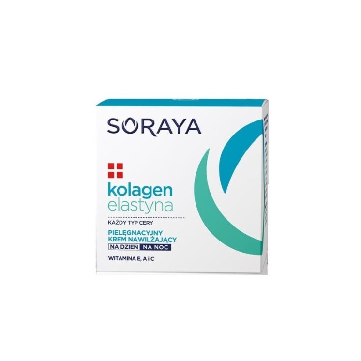 Soraya Collagen + Elastin Pflege Feuchtigkeitsspendende Gesichtscreme Tag/Nacht 50 ml