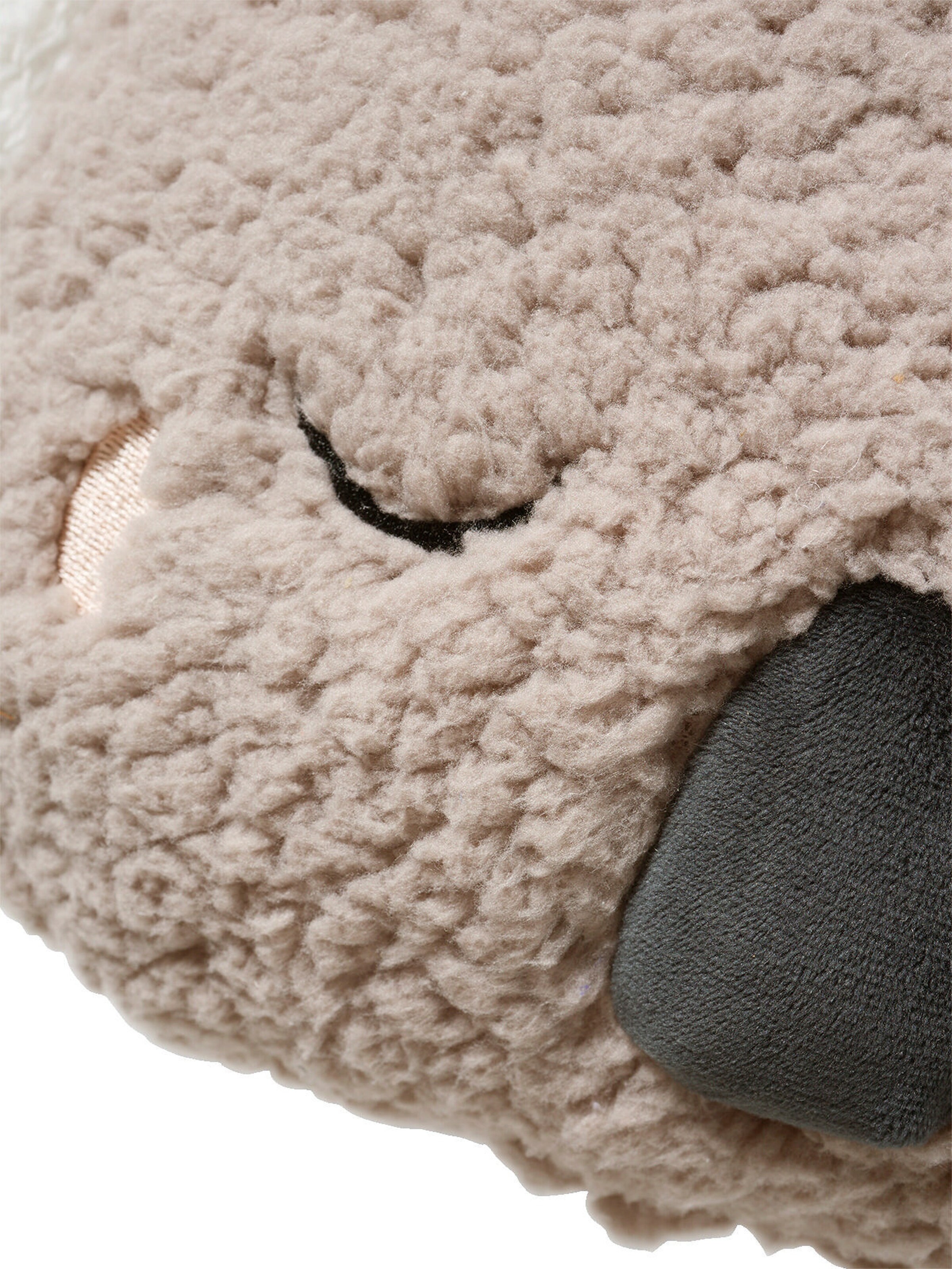 Vertbaudet Kinderzimmer Kissen aus Teddyfleece KOALA grau