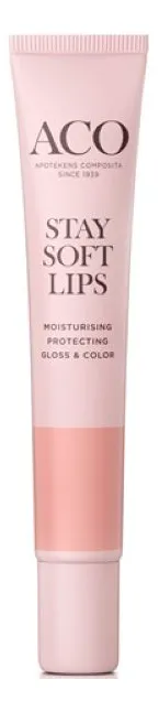 ACO Stay Soft Lips - Caramel Nude - 12 ml.