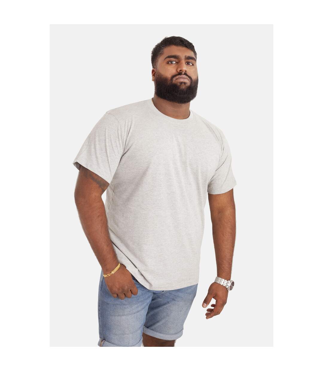 Duke - T-shirt FLYERS - Homme (Gris chiné) - UTDC164