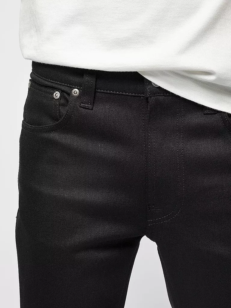 NUDIE JEANS Jeans Slim Fit LEAN DEAN schwarz