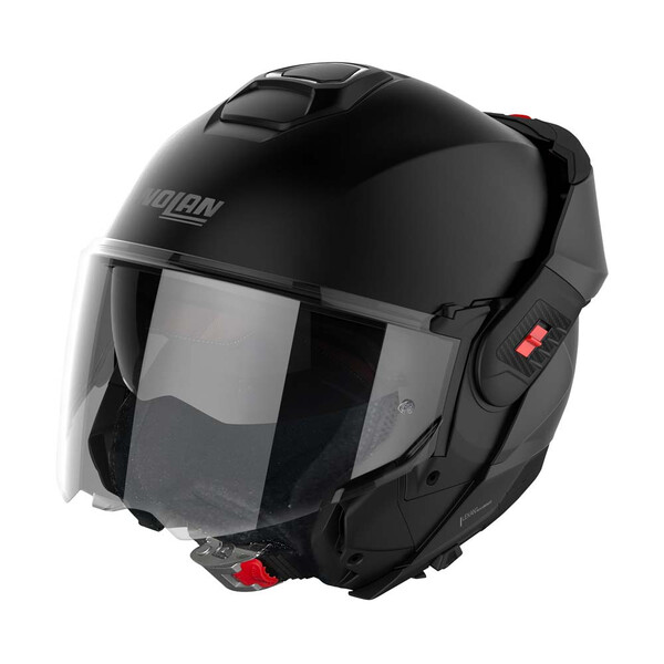 Nolan - Casque N120-1 Classic N-Com Noir Mat