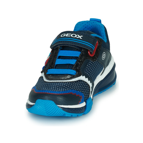 Geox - J BAYONYC BOY A - Bleu / Rouge