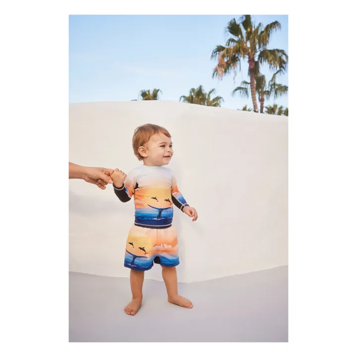 Molo Short de Bain Polyester Recyclé Newton | Abricot