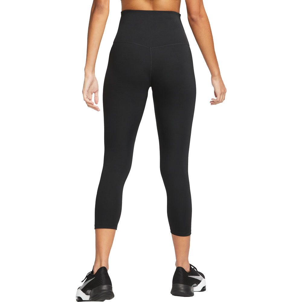 Nike Dri-Fit One 3/4 Tights Damen schwarz